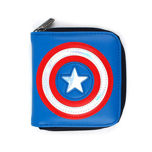 캡틴히어로 지갑 마블 어벤져스 캡틴아메리카 지갑